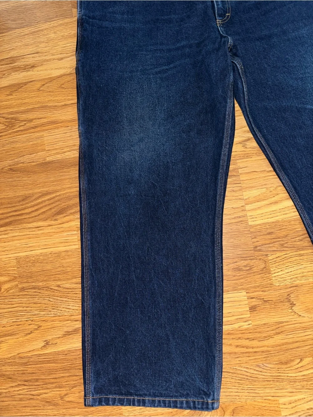 Vintage Big Mac Workwear Carpenter Jeans Men’s Size 44x28 Dark Wash Thick Heavy